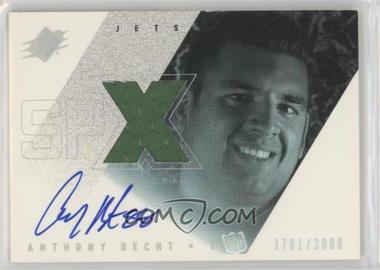 2000 SPx - [Base] #133 - Anthony Becht /2000