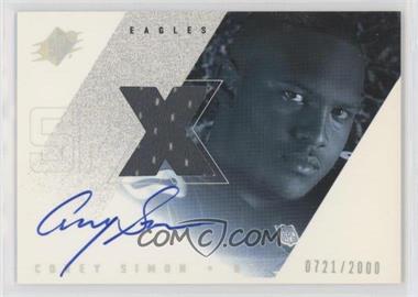 2000 SPx - [Base] #138 - Corey Simon /2000