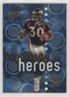 2000 SPx - Highlight Heroes #HH11 - Terrell Davis