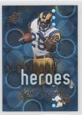 2000 SPx - Highlight Heroes #HH3 - Marshall Faulk