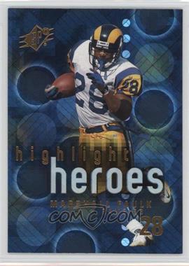 2000 SPx - Highlight Heroes #HH3 - Marshall Faulk