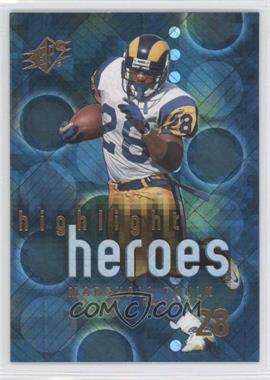 2000 SPx - Highlight Heroes #HH3 - Marshall Faulk