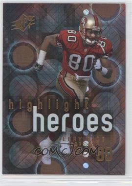 2000 SPx - Highlight Heroes #HH7 - Jerry Rice