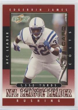 2000 Score - [Base] - Scorecard #260 - League Leader - Edgerrin James /2000