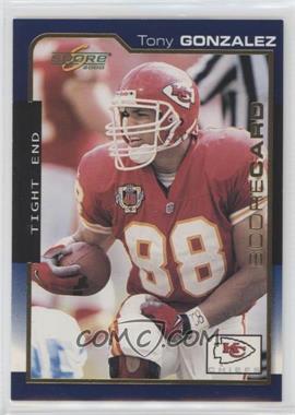 2000 Score - [Base] - Scorecard #92 - Tony Gonzalez /2000