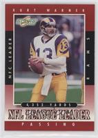 League Leader - Kurt Warner