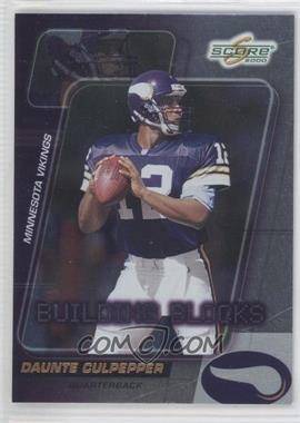 2000 Score - Building Blocks #BB11 - Daunte Culpepper