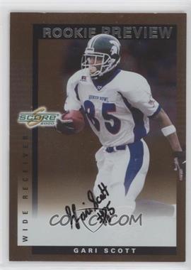 2000 Score - Rookie Preview Autographs #SR 44 - Gari Scott [EX to NM]