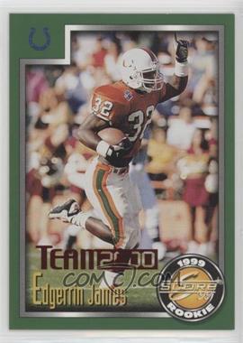 2000 Score - Team 2000 - Red #TM19 - Edgerrin James /500