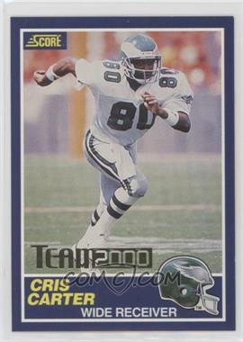 2000 Score - Team 2000 #TM03 - Cris Carter /1989