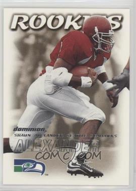 2000 Skybox Dominion - [Base] #216 - Shaun Alexander