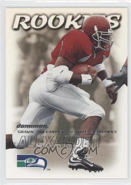 2000 Skybox Dominion - [Base] #216 - Shaun Alexander