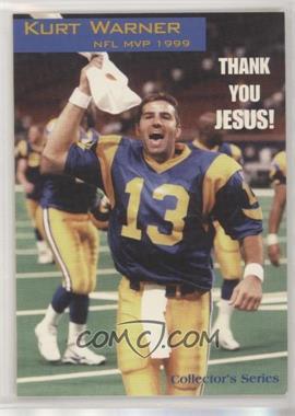 2000 St. Louis Rams Tract Cards - [Base] #_KUWA.2 - Kurt Warner