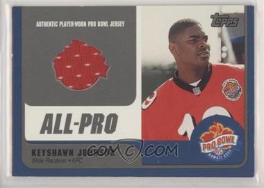 2000 Topps - All-Pro Relics #KJ-WR - Keyshawn Johnson