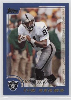 2000 Topps - [Base] #110 - Tim Brown