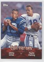 Peyton Manning, Johnny Unitas