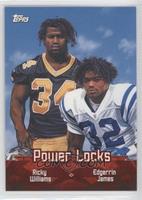 Ricky Williams, Edgerrin James