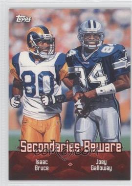 2000 Topps - Combos #TC5 - Isaac Bruce, Joey Galloway