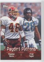 Stephen Davis, Fred Taylor