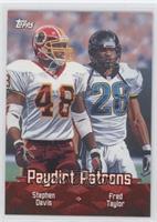 Stephen Davis, Fred Taylor