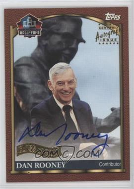 2000 Topps - Hall of Fame Autographs #HOF4 - Dan Rooney [EX to NM]