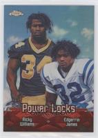 Ricky Williams, Edgerrin James