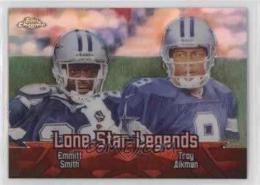 2000 Topps Chrome - Combos - Refractor #TC9 - Emmitt Smith, Troy Aikman