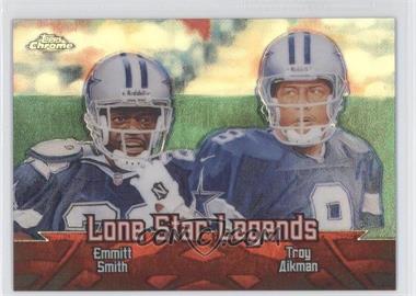 2000 Topps Chrome - Combos - Refractor #TC9 - Emmitt Smith, Troy Aikman