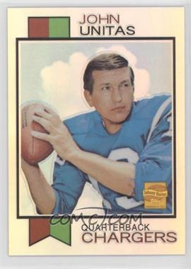 2000 Topps Chrome - Johnny Unitas Refractor Reprints #R17 - Johnny Unitas