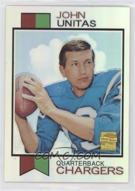 2000 Topps Chrome - Johnny Unitas Refractor Reprints #R17 - Johnny Unitas