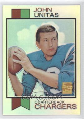 2000 Topps Chrome - Johnny Unitas Refractor Reprints #R17 - Johnny Unitas