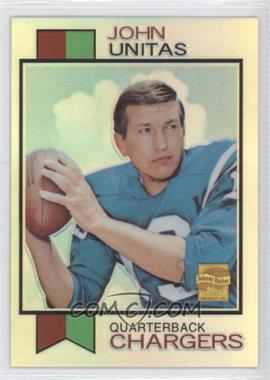 2000 Topps Chrome - Johnny Unitas Refractor Reprints #R17 - Johnny Unitas