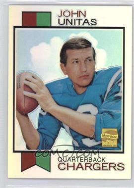 2000 Topps Chrome - Johnny Unitas Refractor Reprints #R17 - Johnny Unitas