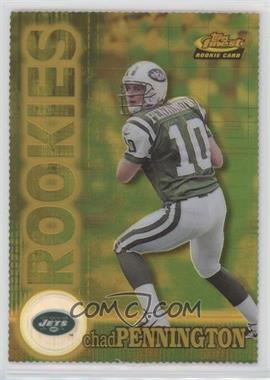 2000 Topps Finest - [Base] - Gold Refractor Die-Cut #139 - Chad Pennington /200