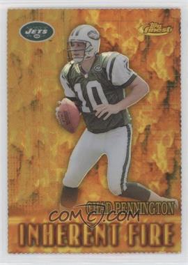 2000 Topps Finest - [Base] - Gold Refractor Die-Cut #174 - Peyton Manning, Chad Pennington /100 [EX to NM]