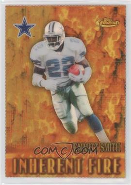 2000 Topps Finest - [Base] - Gold Refractor Die-Cut #187 - Trung Canidate, Emmitt Smith /100