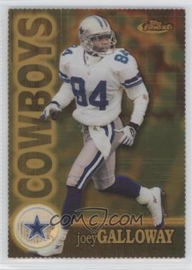 2000 Topps Finest - [Base] - Gold Refractor Die-Cut #42 - Joey Galloway /300