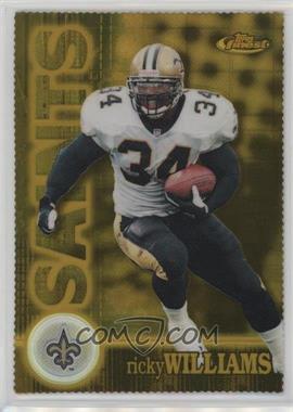 2000 Topps Finest - [Base] - Gold Refractor Die-Cut #69 - Ricky Williams /300