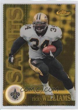 2000 Topps Finest - [Base] - Gold Refractor Die-Cut #69 - Ricky Williams /300