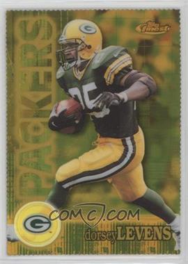 2000 Topps Finest - [Base] - Gold Refractor Die-Cut #8 - Dorsey Levens /300