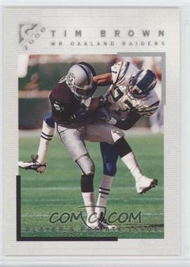 2000 Topps Gallery - [Base] - Player's Private Issue #114 - Tim Brown /250