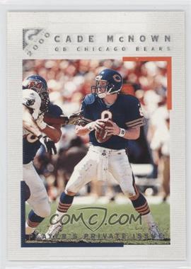 2000 Topps Gallery - [Base] - Player's Private Issue #122 - Cade McNown /250