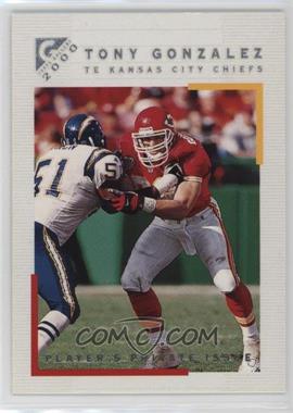 2000 Topps Gallery - [Base] - Player's Private Issue #59 - Tony Gonzalez /250