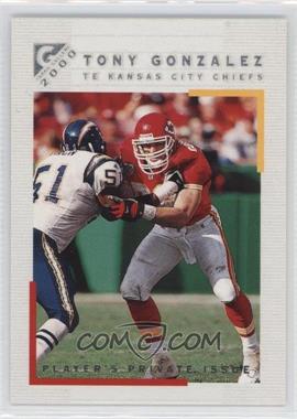 2000 Topps Gallery - [Base] - Player's Private Issue #59 - Tony Gonzalez /250