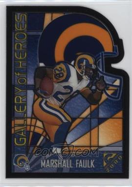 2000 Topps Gallery - Gallery of Heroes #GH7 - Marshall Faulk