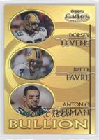 Dorsey Levens, Brett Favre, Antonio Freeman