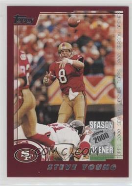 2000 Topps Season Opener - [Base] #111 - Steve Young