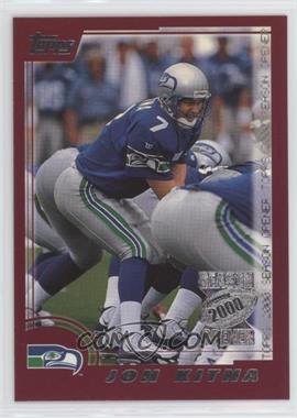 2000 Topps Season Opener - [Base] #42 - Jon Kitna