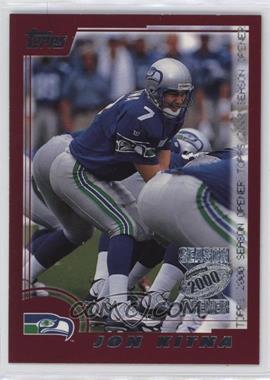 2000 Topps Season Opener - [Base] #42 - Jon Kitna