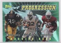 Franco Harris, Edgerrin James, Thomas Jones